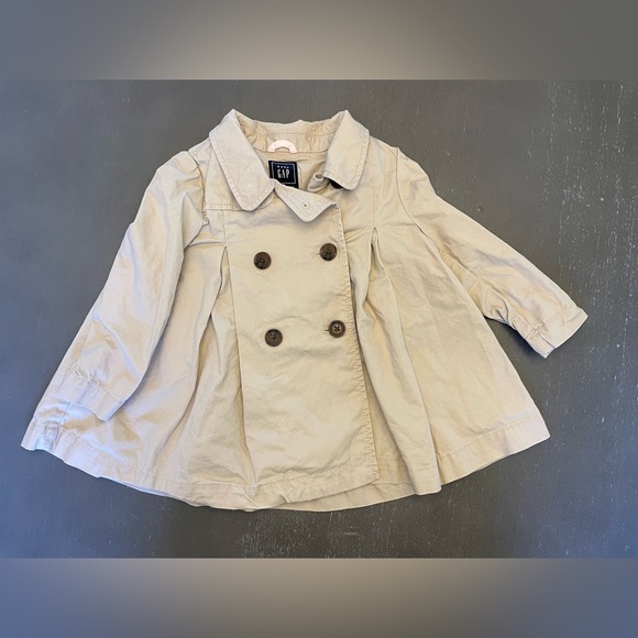 GAP Other - GAP Kids Khaki Lightweight Pea Coat